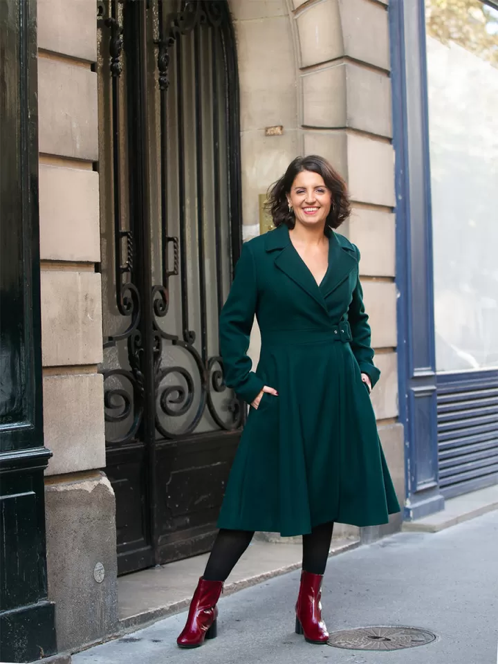 Manteau Leo Emeraude